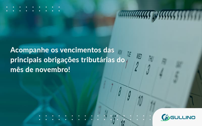 Acompanhe Os Vencimentos Guilino Contabil - GULLINO Contabilidade - Escritório em São Paulo/SP